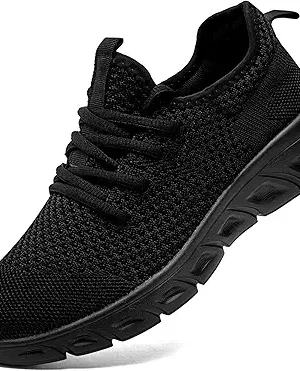 Running Shoes for Men Women Slip on Unisex Walking Tennis Non-Slip Work Shoes Lightweight Breathable Athletic Workout Gym Sneakers Casual Fashion Sneakers