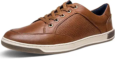Men's Fashion Sneakers Classic Retro Casual Shoes for Men Breathable Business Dress Sneaker